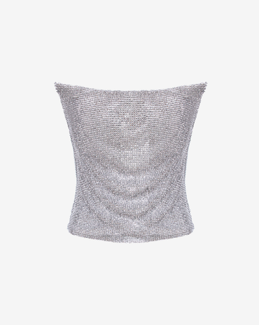 Corset Crystal Mesh