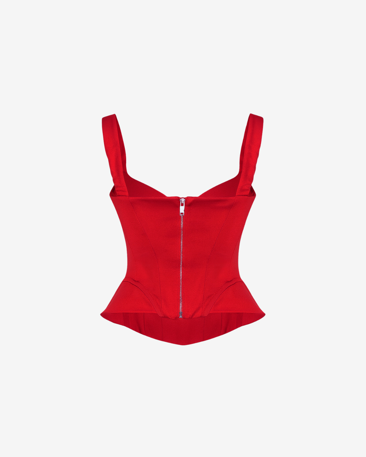 Corset Structurat, Rosu