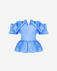 Corset Top, Albastru