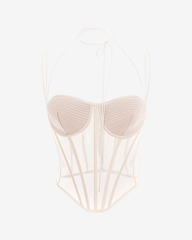 Ivory corset