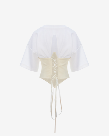 Corset Victoria, Alb