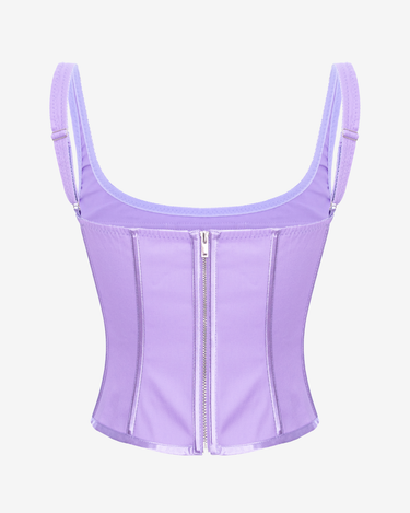 Corset Victoria din Bumbac, Lila