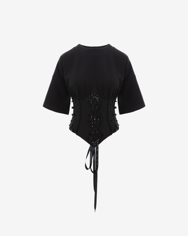 Corset Victoria, Negru