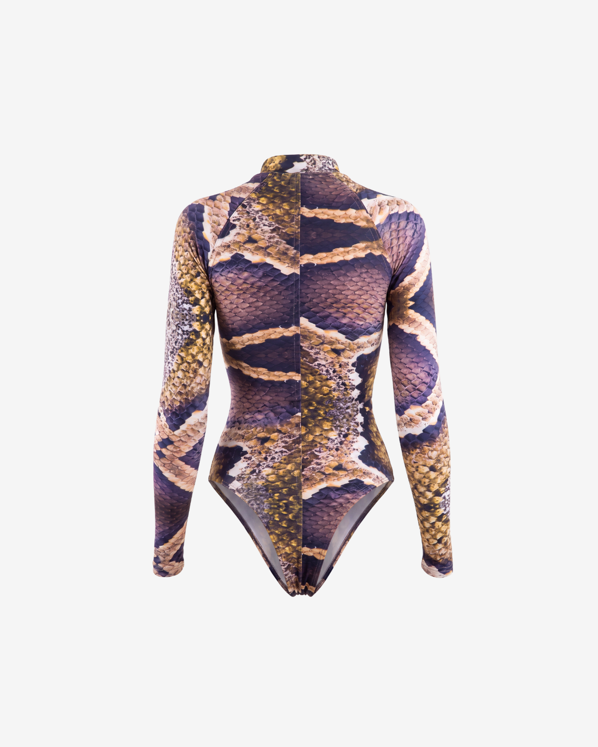 Costum de Baie Intreg, Scuba, Iced Coffee Python