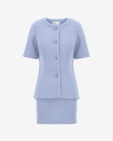 Costum de Stofa "Celeste", Albastru