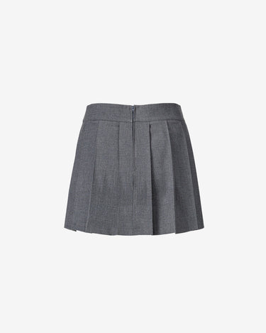 Hourglass Grey Mini Skirt