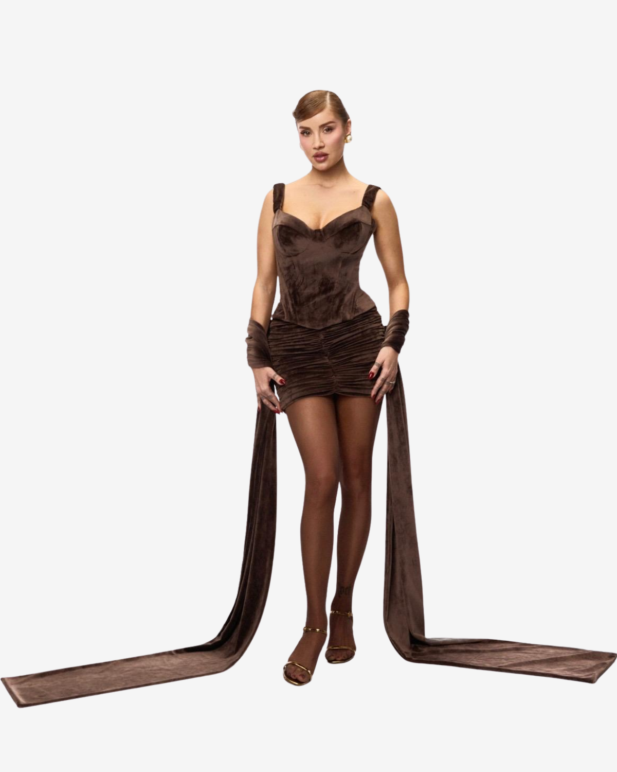 Fusta Mini Cocoon, Chocolate Blankie