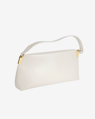 Geanta Baguette Aurora, Ivory