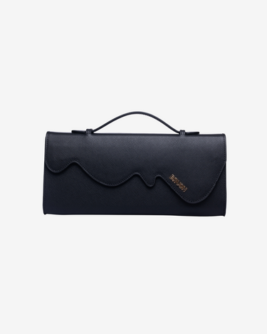 "Leak" Leather Bag, Pink