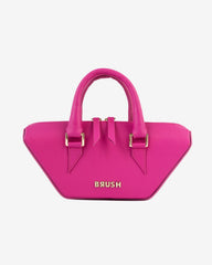 Geanta Mini de Piele "Boat", Roz