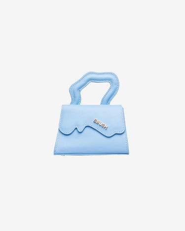 Geanta de Piele "Baby Leak", Albastru Deschis