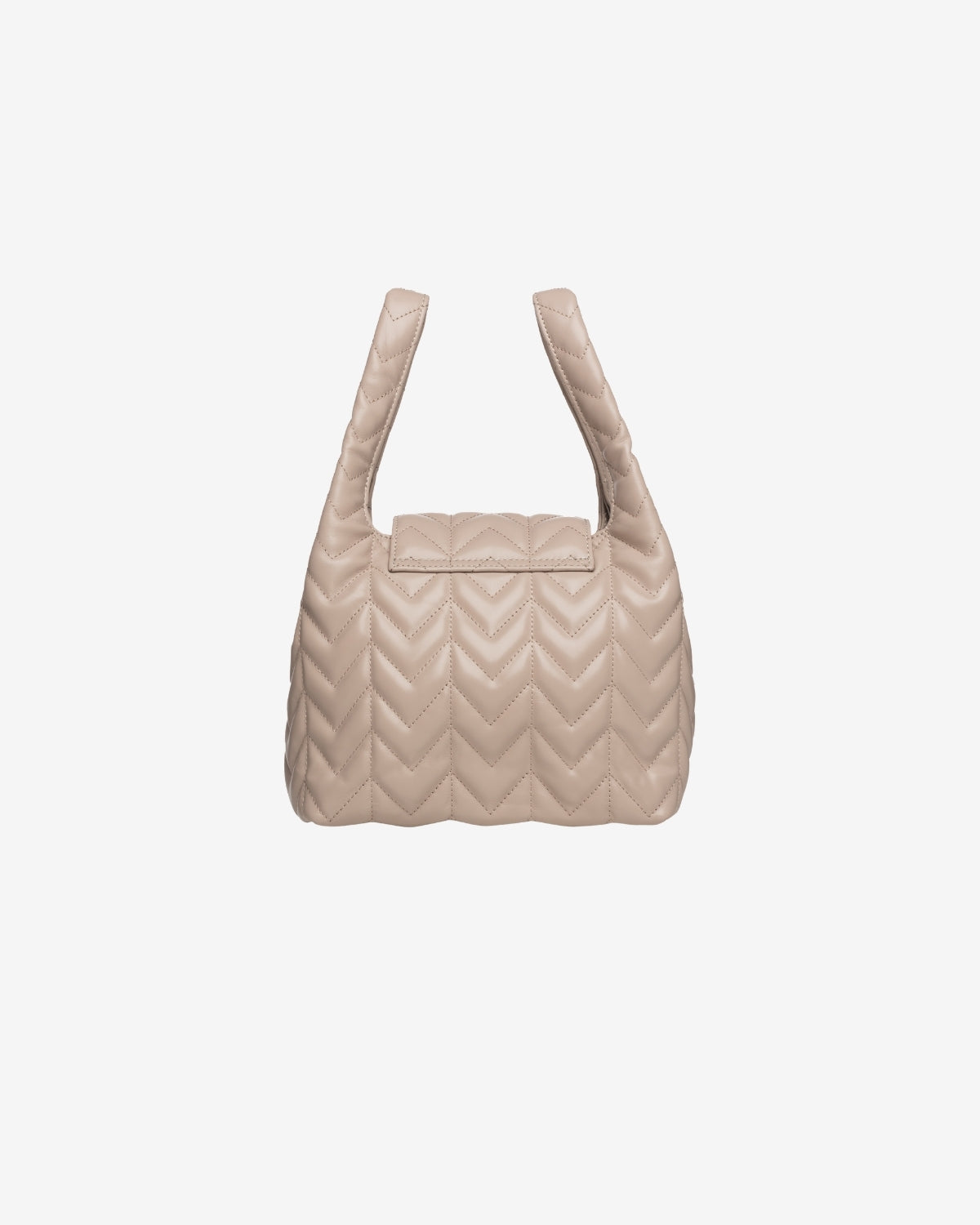 Geanta de Piele "Lulu", Taupe, Brush