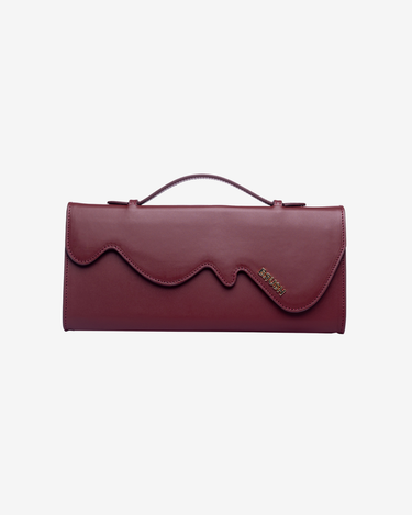 "Leak" Leather Bag, Pink