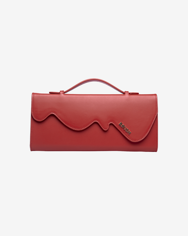 "Leak" Leather Bag, Pink