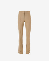 High Waisted Pants, Beige