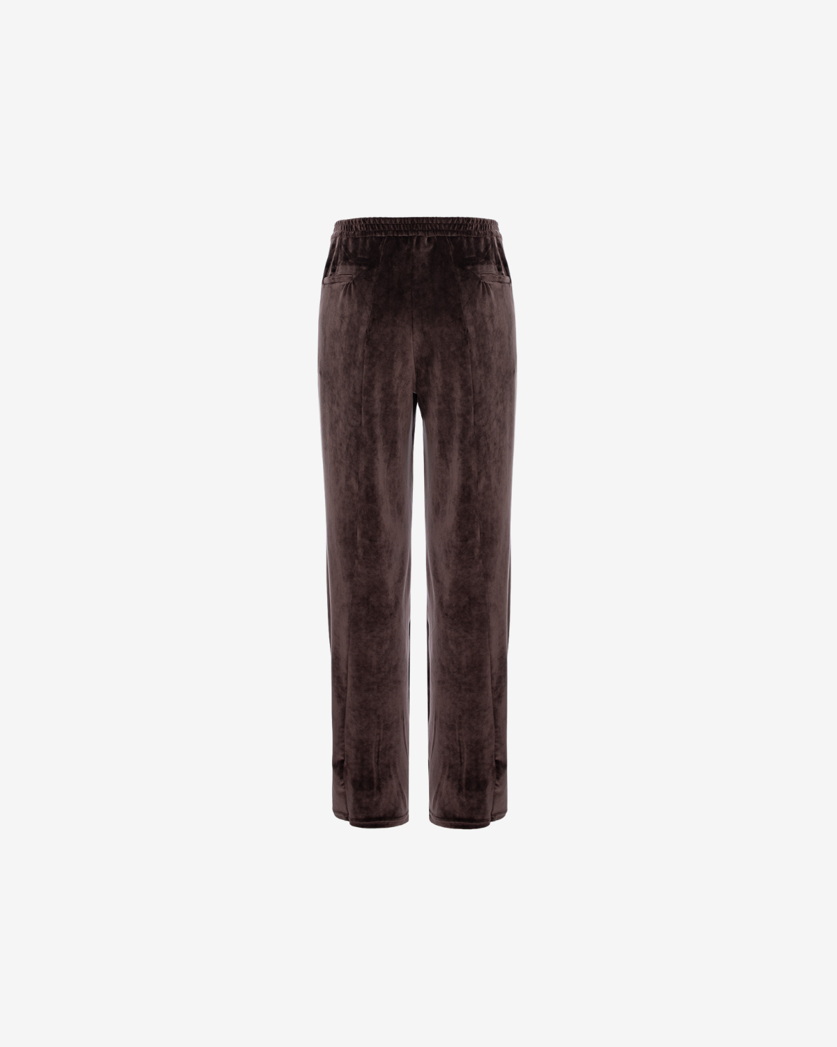 Pantaloni Drepti din Catifea, Chocolate