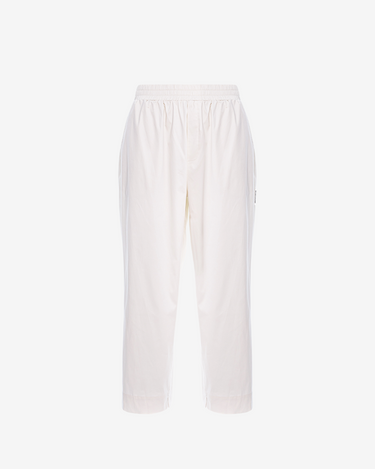Pantaloni Petite din Bumbac, Off White