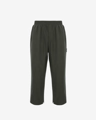 Pantaloni Petite din Tesatura Impermeabila, Dark Khaki