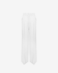 Riviera Linen Pants, White