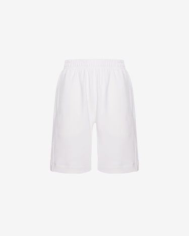 Pantaloni Scurti de Trening Unisex cu Logo Sparkle, Albi