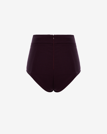 Pantaloni Scurti cu Talie Inalta
