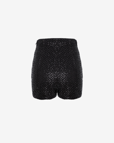 Pantaloni Scurti cu Detalii Stralucitoare