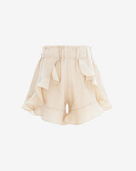 Pantaloni Scurti din In "Flirty", Bej