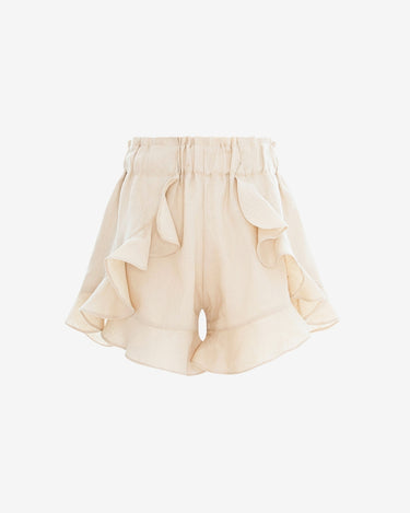 Pantaloni Scurti din In "Flirty", Bej