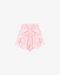 Flirty Linen Shorts, Pink