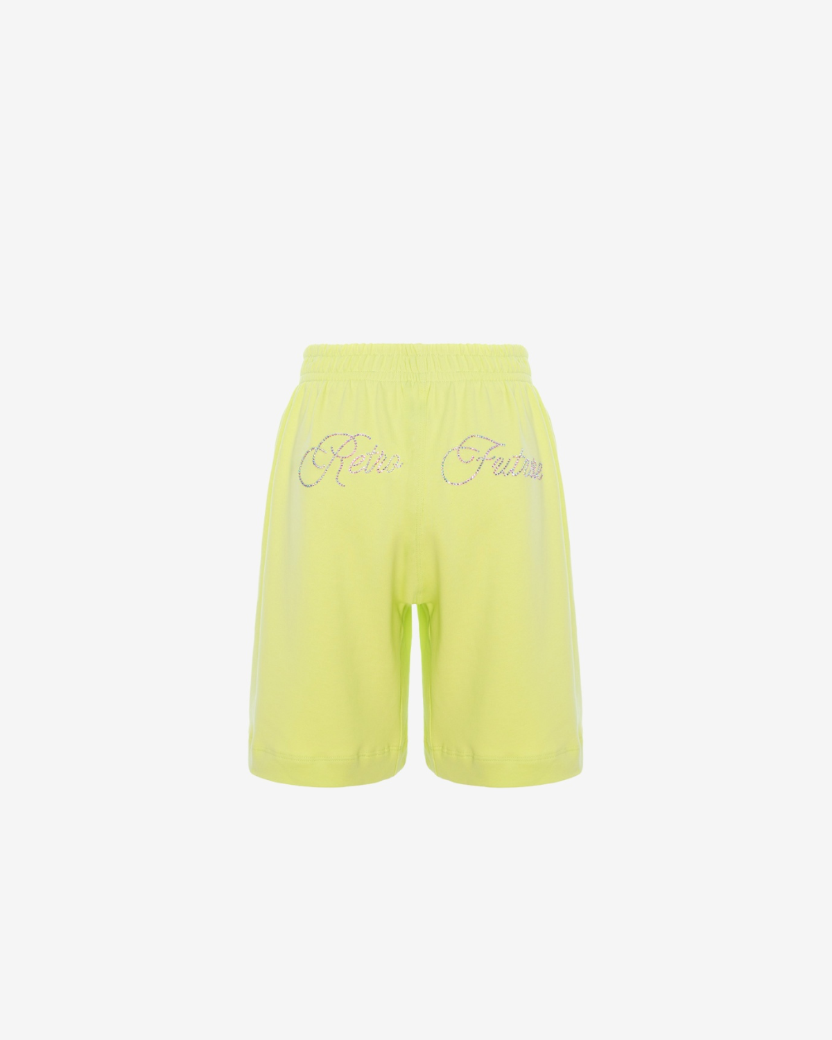 Pantaloni Scurti de Trening Unisex cu Logo Sparkle, Lime