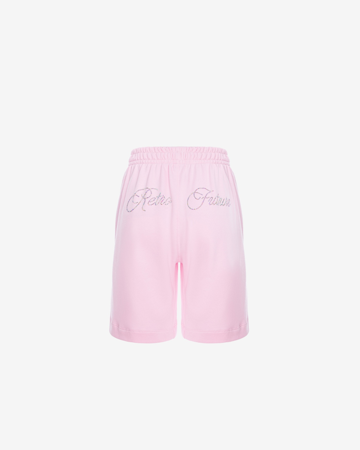 Pantaloni Scurti de Trening Unisex cu Logo Sparkle, Roz