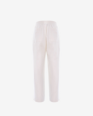 Mens Off White Cotton Pants Tall