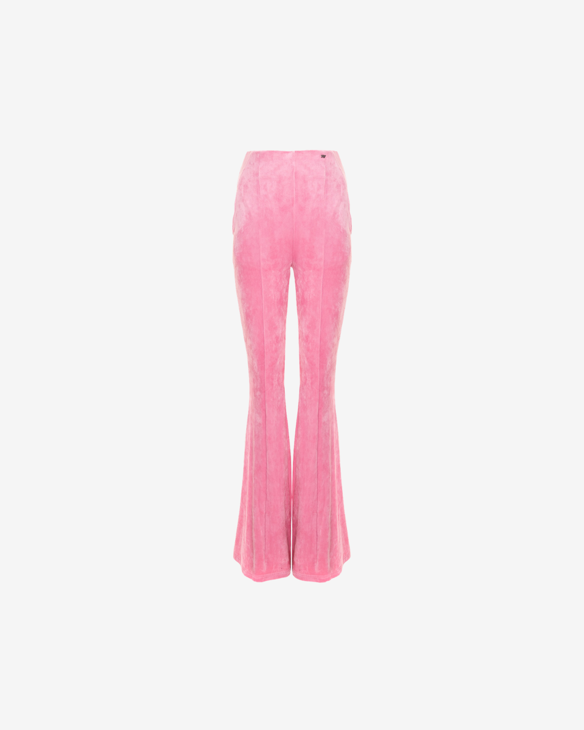 Pantaloni Trapez Blankie din Catifea, Roz