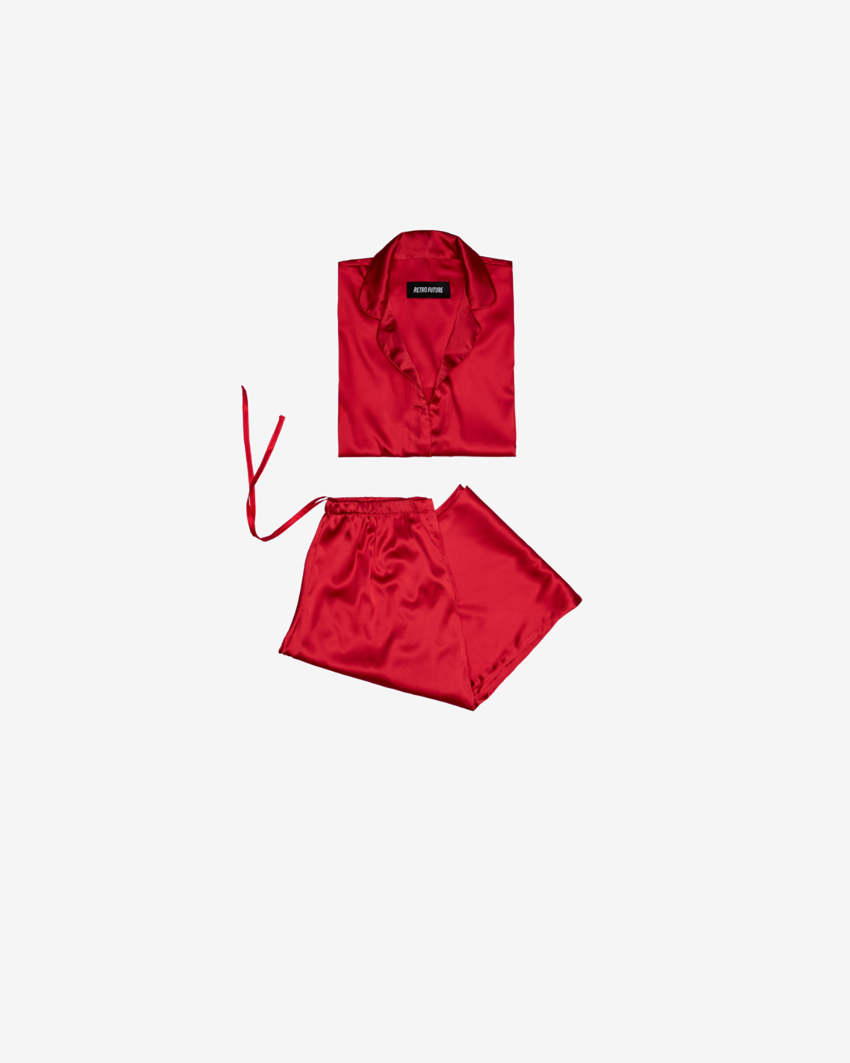 Pijama din Matase, Rosie