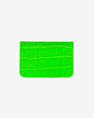 Cardholder 2 Neon Green