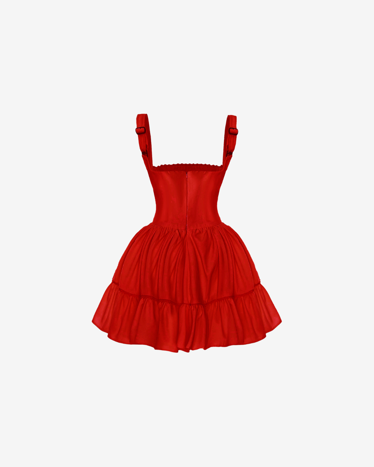 Rochie Corset Mini, Red Lace