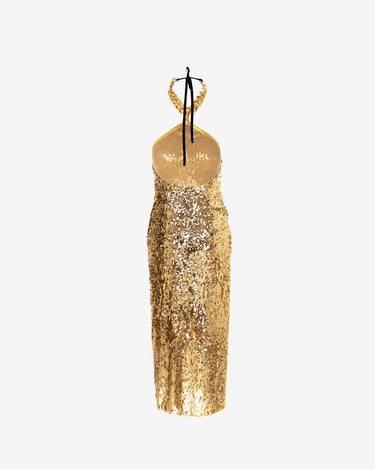Rochie cu Paiete, Aurie