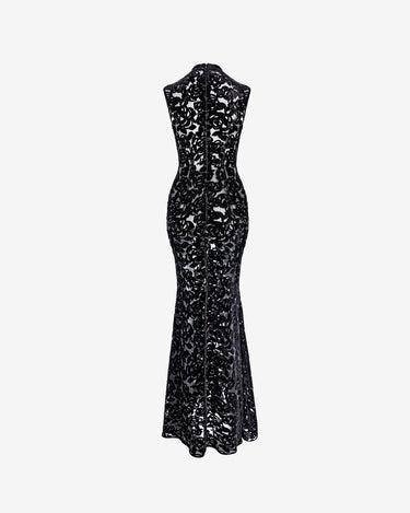 Rochie cu Trena Audra, Neagra
