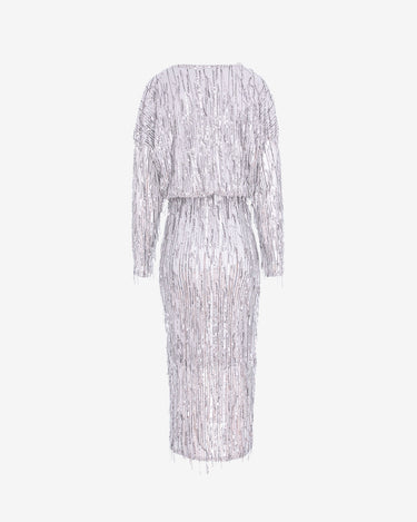 Silver Helen Sequin Dress