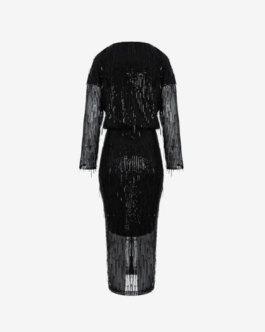 Rochie din Paiete Helen, Neagra