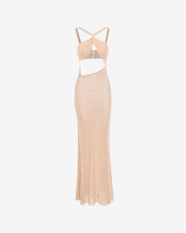 Rochie Lunga Allure, Nude