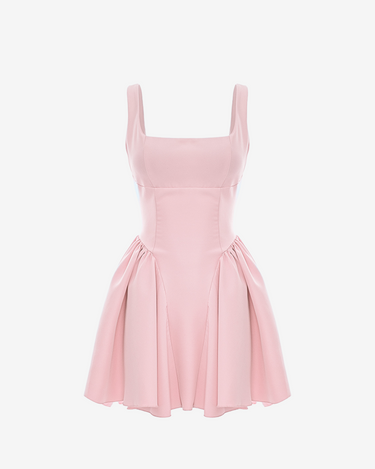 Rochie "Mia", Roz Pudra