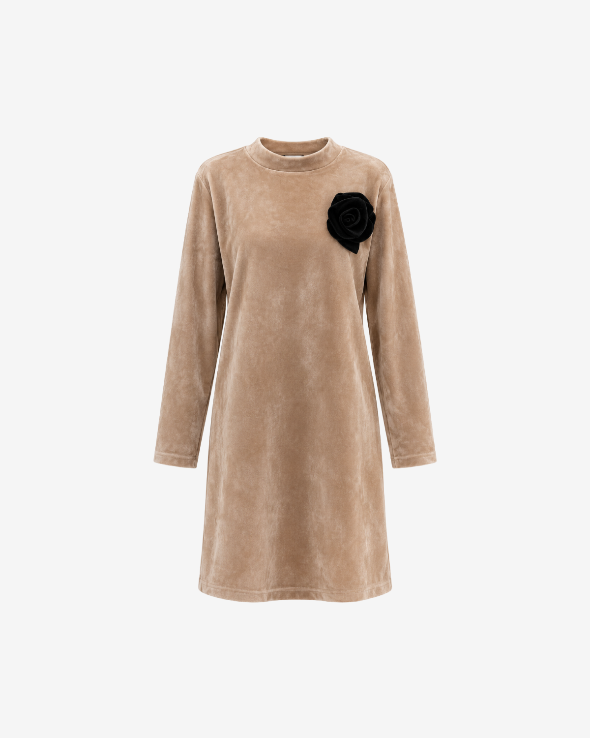 Rochie Blankie cu Trandafir pentru Copii, Bej