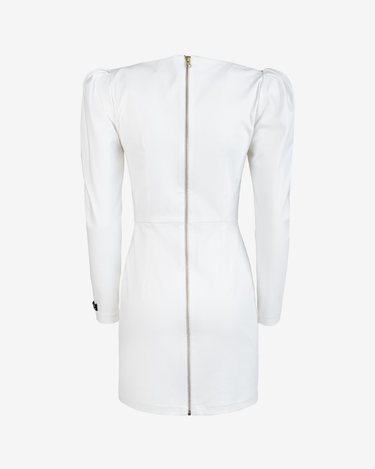 Rochie Mini Diamond, Alba