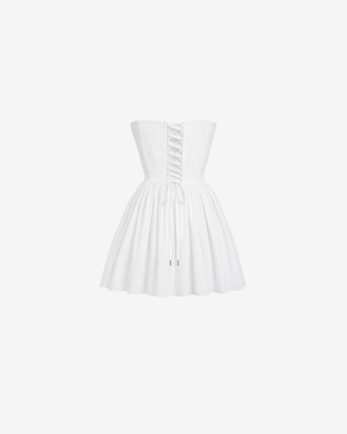 Rochie Mini Corset, Alba