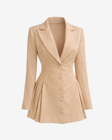 Rochie Sacou Amara, Bej