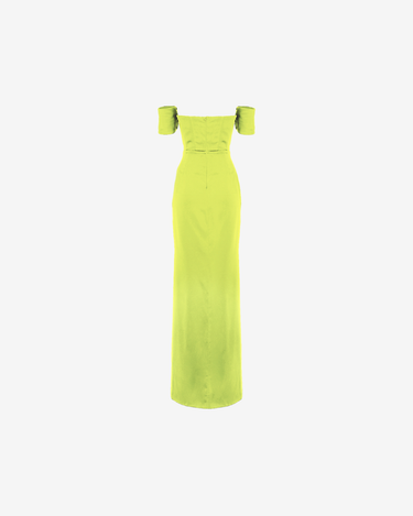 Rochie Victorian Swag, Lime