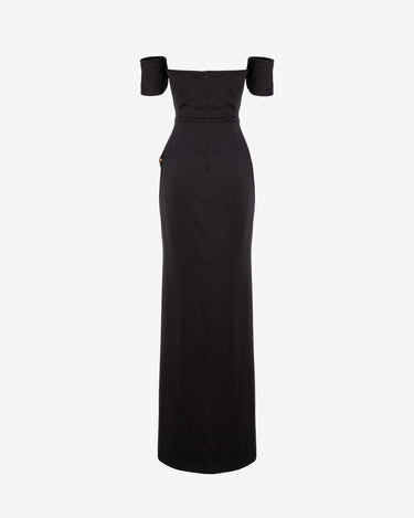 Rochie Victorian Swag, Neagra
