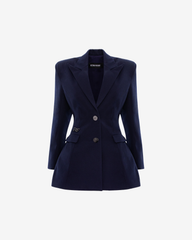 Sacou Hourglass, Albastru Inchis