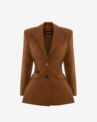 Hourglass Mocha Blazer